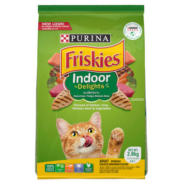 Indoor delights 2025 cat food